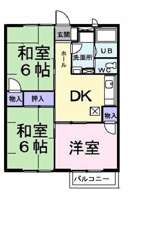 東加古川駅 徒歩18分 2階の物件間取画像